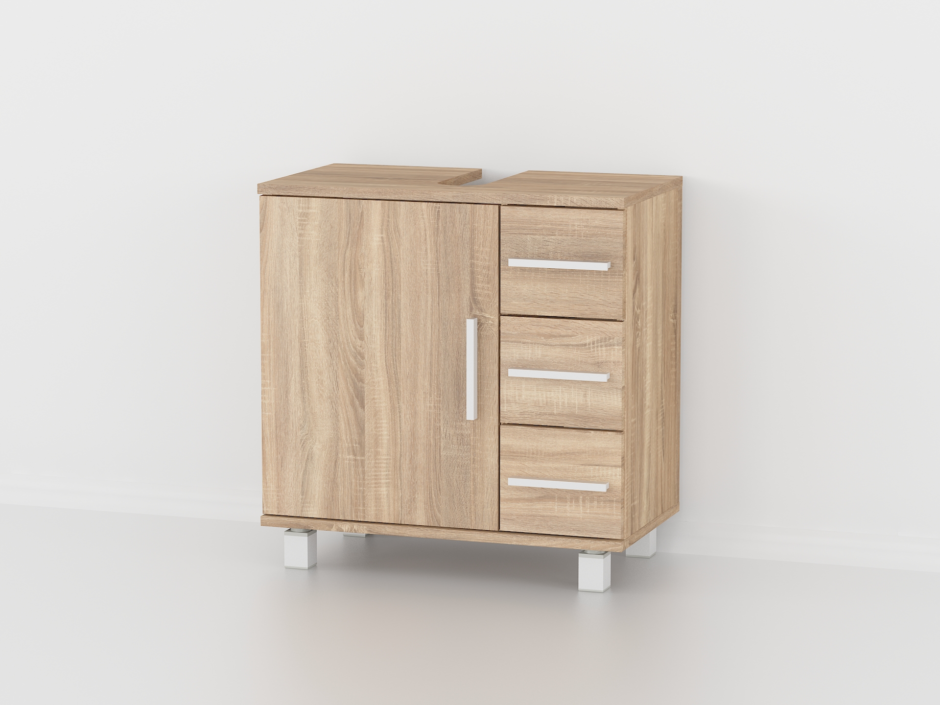 ארון אמבטיה עם מגירות דגם A-52 – תמונה 4