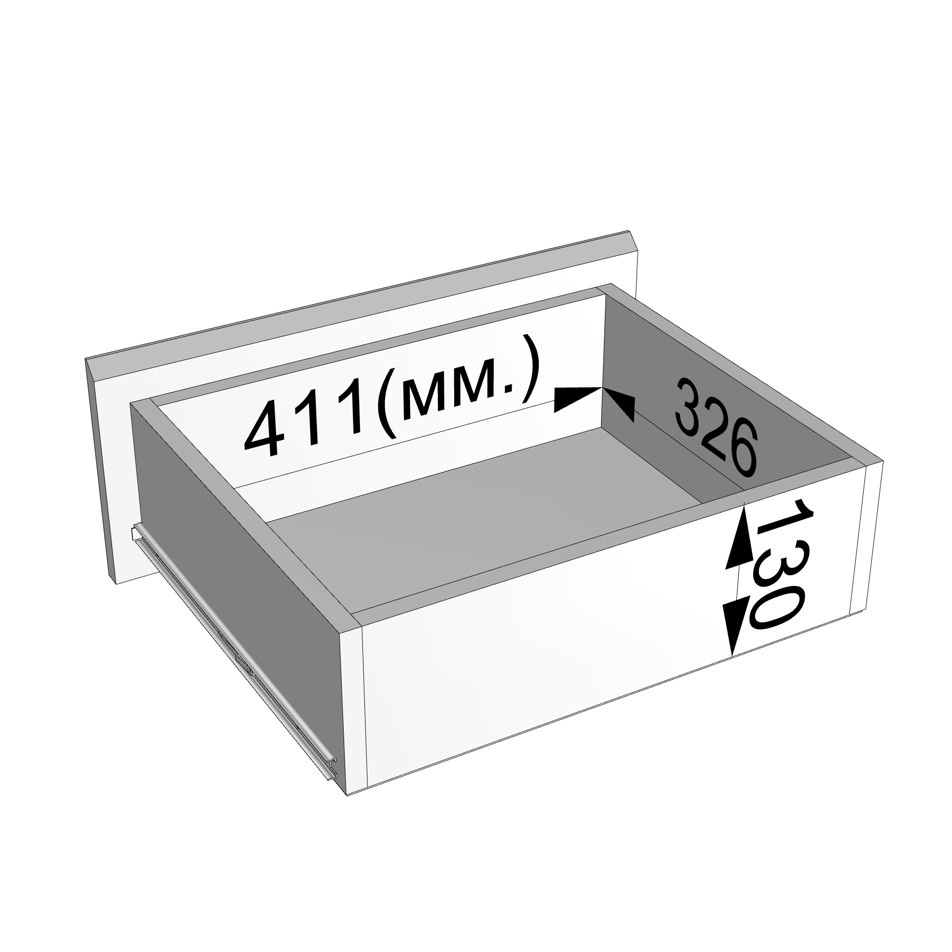 שידה צד דגם B-7 – תמונה 3