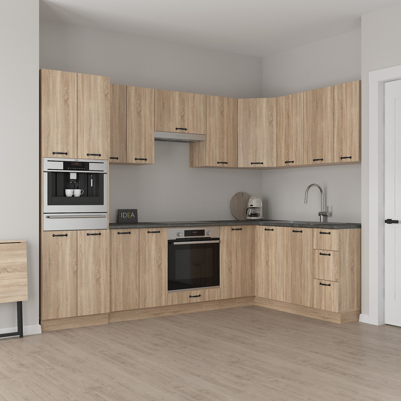 ארון מטבח פינתי דגם H-17 – תמונה 7