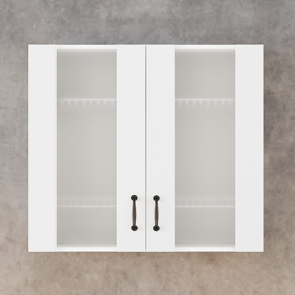 ארון מטבח עליון-ויטרינה דגם H-11 – תמונה 6